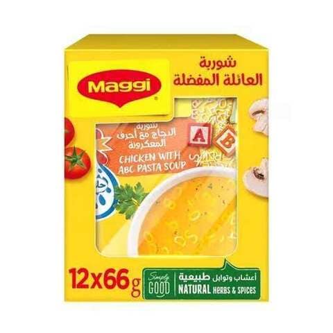 Maggi Soup Chicken Abc 66grx12&#39;s
