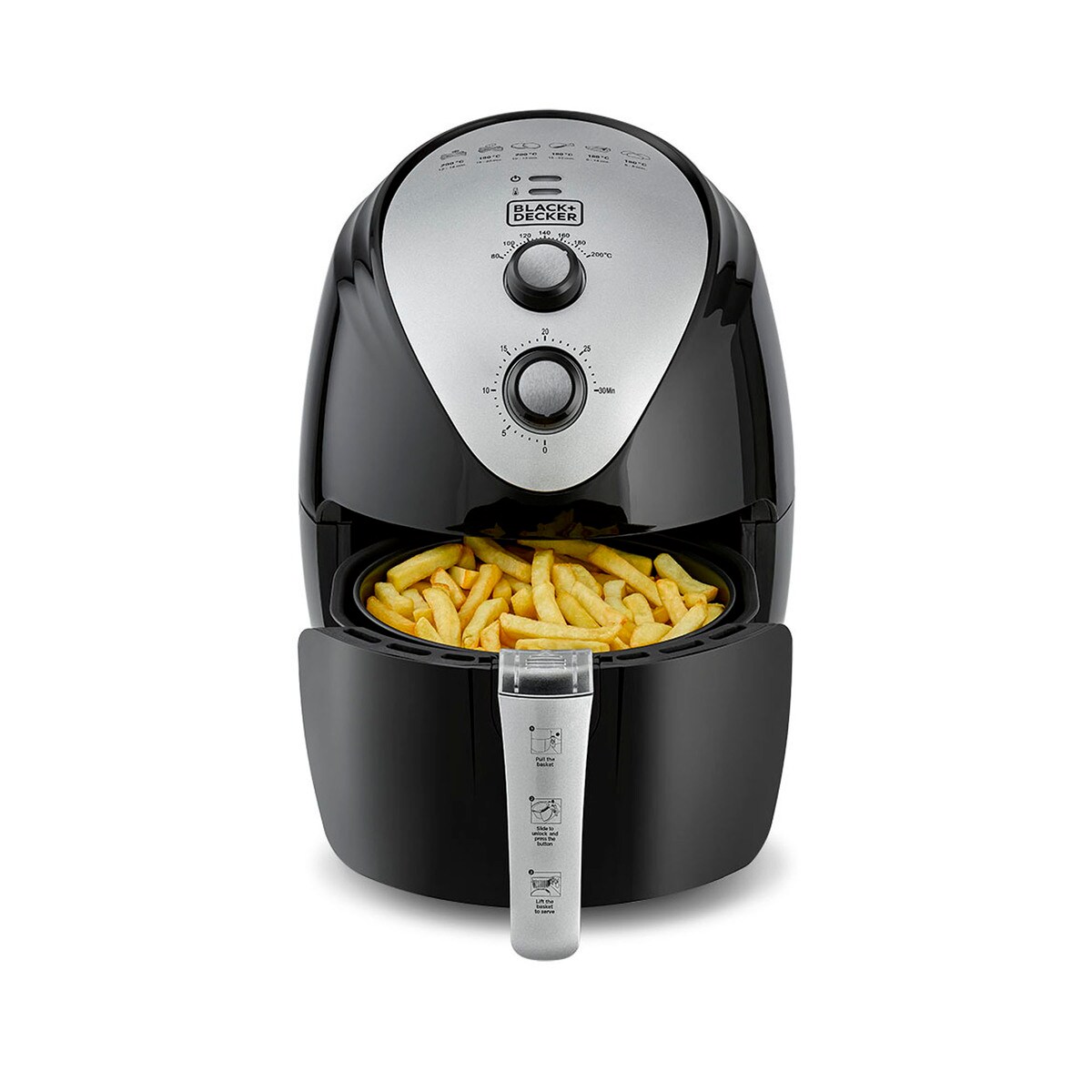 Buy Black+Decker Air Fryer Af150B5 1.1Kg Online Shop Electronics