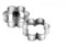 Flower Shape Shortcake Cutters Delicia 2Pc