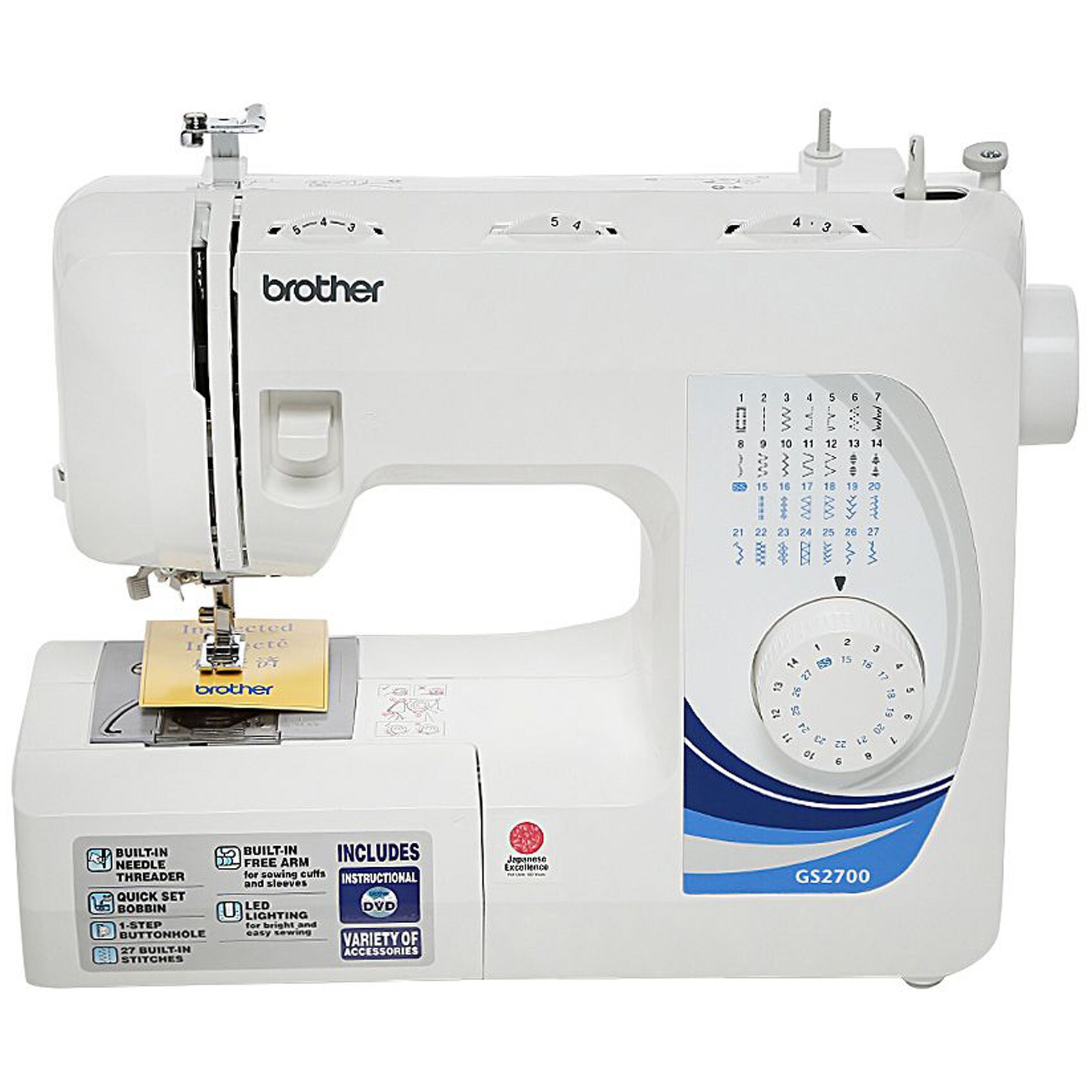 Buy Brother Sewing Machine GS2700 Online Shop Electronics & Appliances on Carrefour UAE