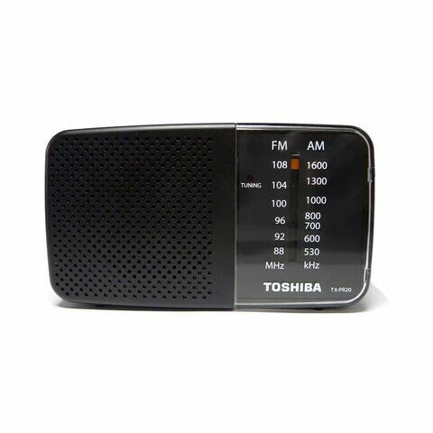 Toshiba Pocket Radio TX-PR20 Black