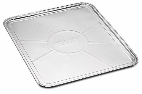 Buy 10-Pack Disposable Foil Oven Liners by DCS Deals - Keep Your Oven Clean and Healthy - Perfect Silver Foil Drip Pan Tray for Cooking, Baking, Roasting, and Grilling- 18.5 x15.5  inch in UAE