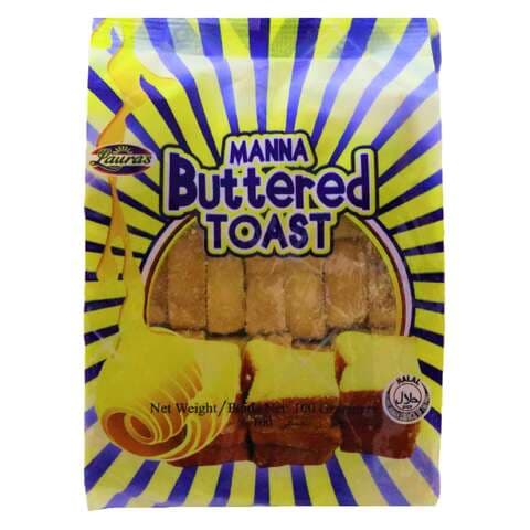 Lauras Manna Butter Toast 100g