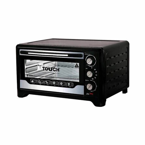 large capacity black microwave