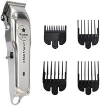 Kemei Km-1997 All-Metal Professional Hair Clipper Electric Cordless Hair Trimmer For Men Hair Cutter Hair Cutting Machine Barber