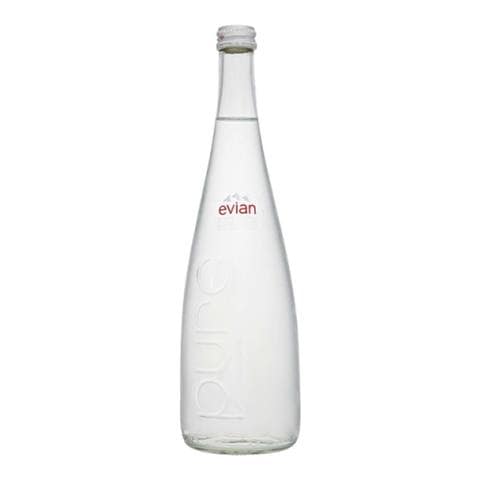 ايفيان زجاجة مياه معدنية طبيعية 750 مل