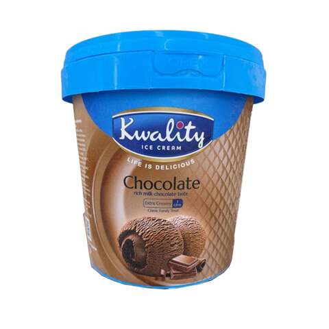 Kwality Chocolate Ice Cream 1L
