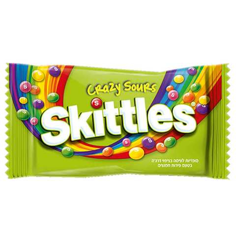 Buy Skittles Candy Sours Pouch 38 Gram Online - Shop Food Cupboard on  Carrefour Jordan