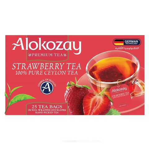 Alokozay Strawberry Tea 25 Tea Bags