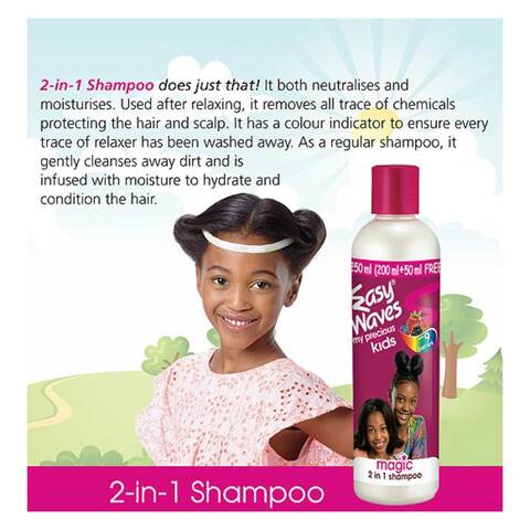 Easy Waves Kids Magic 2 In 1 Shampoo 250ml