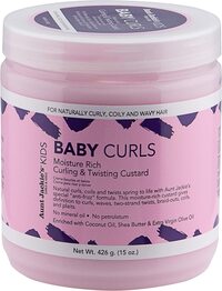 Aunt Jackie&#39;s Baby Girl Curls Curling And Twisting Custard 15Oz (Ch166815)