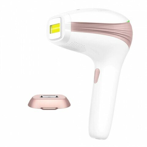 اشتري Bosidin Laser Hair Removal Epilator Device White/Rose Gold في الامارات