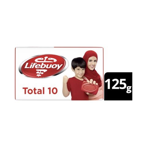 Lifebuoy Total 10 Bar Soap Red 125g