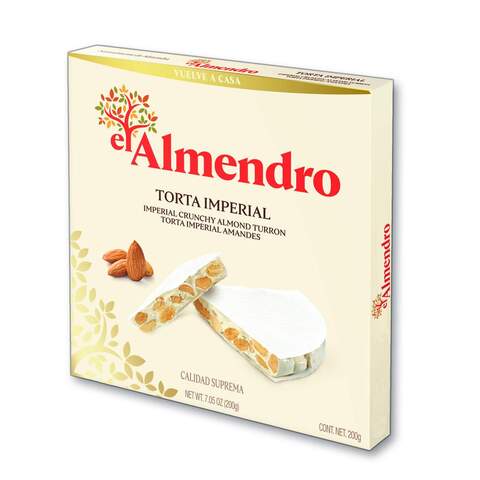 El Almendro Torta Imperial Almond Crunchy Turron 200g