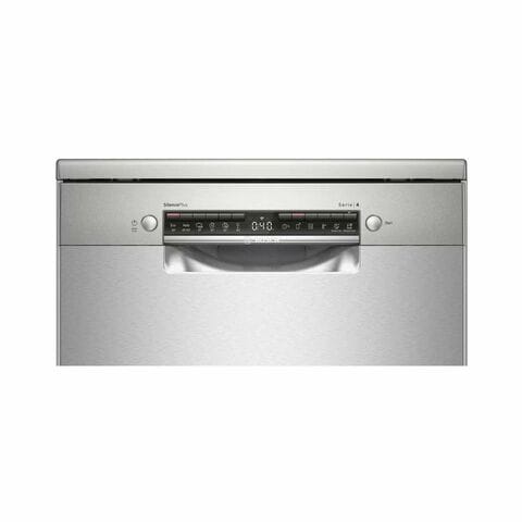 Bosch Serie 4 Dishwasher, 6 Programs, Silver Inox- SMS4HMI26M