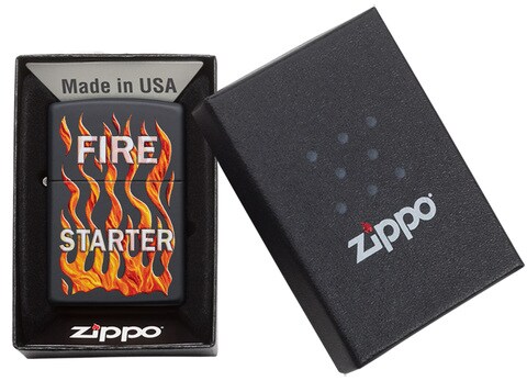 Zippo Lighter Model 218 Ci412256 Fire Starter Design