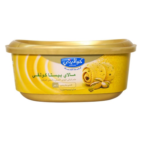 Kwality Malai Pista Kulfi Ice Cream 1L