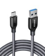 Buy Anker - USB - C to USB - A 3.0 3ft Grey in UAE