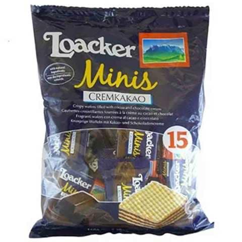 Loacker Wafer Minis Cremkakao 150 Gram