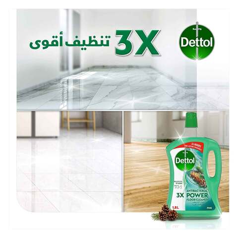 Dettol Pine Antibacterial Power Floor Cleaner 1.8L