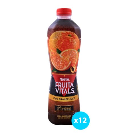 Nestle Pure Orange Juice 1 lt (Pack of 12)