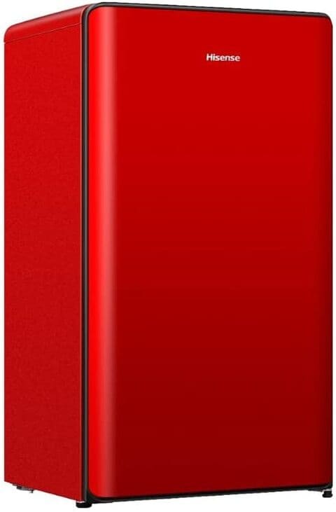 Hisense 93L Net Capacity Single Door Refrigerator, Red, RR106D4ARU