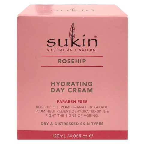 Sukin Rosehip Hydrating Day Cream Clear 120ml
