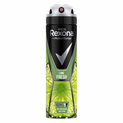Rexona Lime Fresh Deodorant Spray Green 150ml price in UAE | Carrefour ...