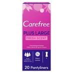 Buy Carefree Daily Panty Liners - Maxi Size - Fresh Scent - 20 Pads in Egypt
