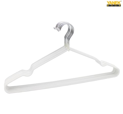 White on sale metal hangers