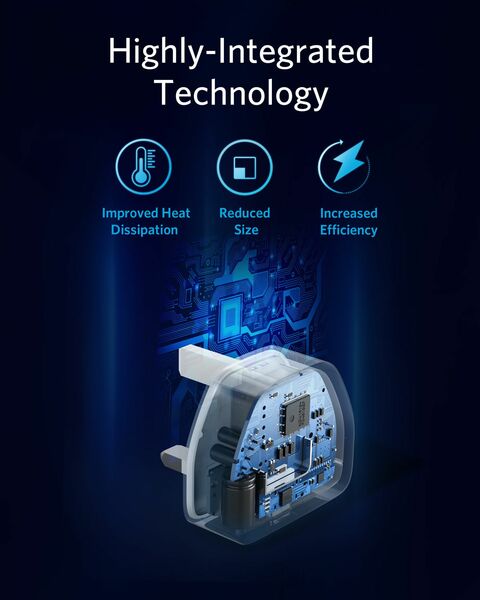 ANKER POWERPORT III NANO POWER DELIVERY IQ3 18W BLACK PD- A2616K11