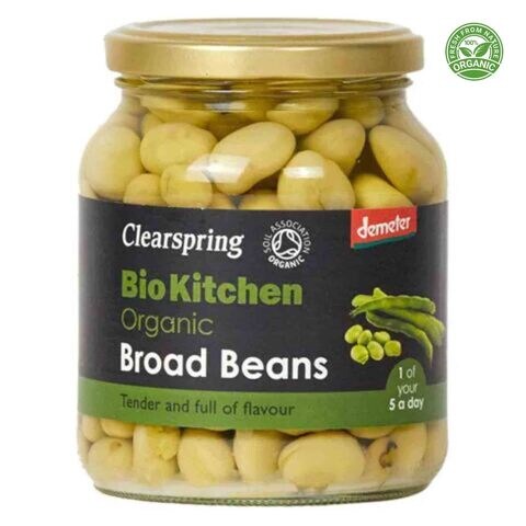 Buy Clearspring Bio Kitchen Organic Brad Beans 350g in UAE