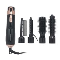 Generic-4 in 1 Hair Dryer Styler and Volumizer Hair Curler Straightener Blow Dryer Brush Rotating Blow Dryer Comb
