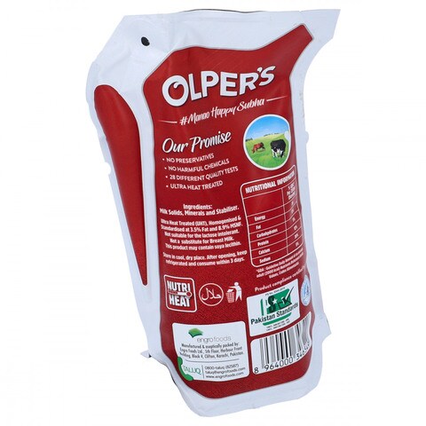 Buy Olpers Full Cream Milk 250ml Pouch