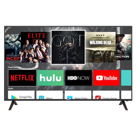Star-X 50-Inch 4K UHD Smart LED TV With Digital Netflix And Youtube 50UH680V Grey