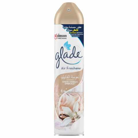 Glade Air Freshener Spray Sheer Vanilla Embrace 300ml