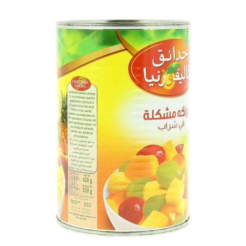 California Garden Canned Fruit Cocktail In Syrup Ready-To-Eat 415g