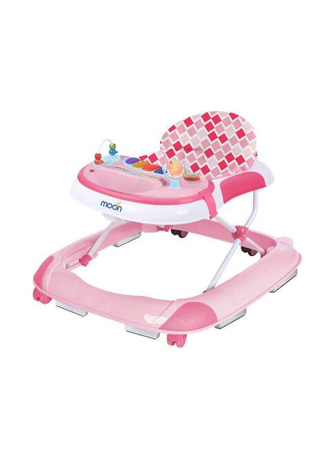 Moon Pace Baby Walker, Pink