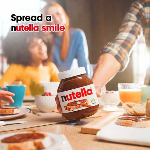 Buy Nutella Hazelnut Chocolate Breakfast Spread, Jar, 1kg Online