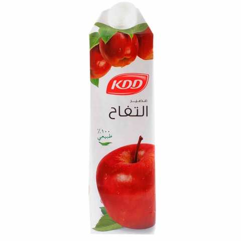كي دي دي عصير بنكهة التفاح 1 لتر