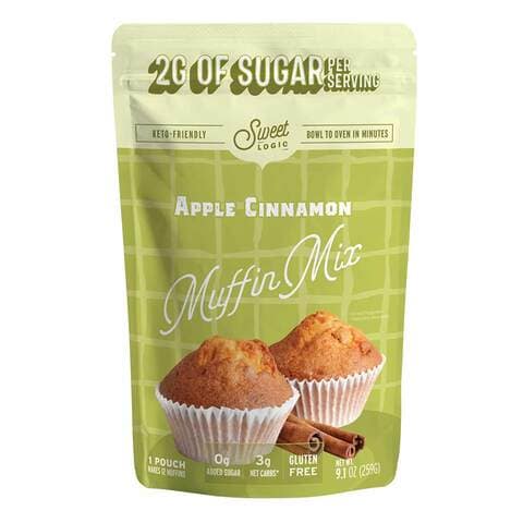 Sweet Logic Muffin Mix Apple Cinnamon 259 Gram
