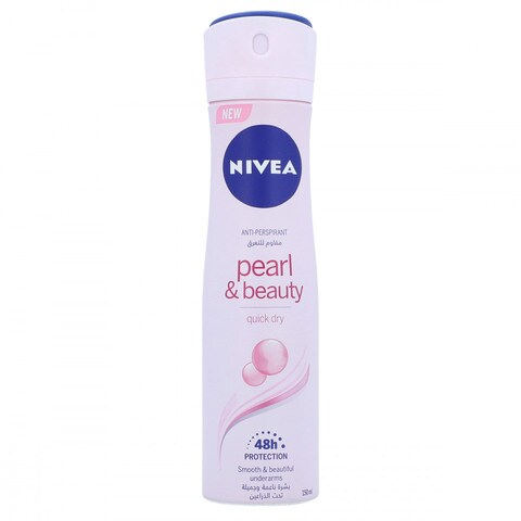 Nivea Pearl &amp; Beauty Quick Dry Smooth Beautiful Underarms Spray 150ml