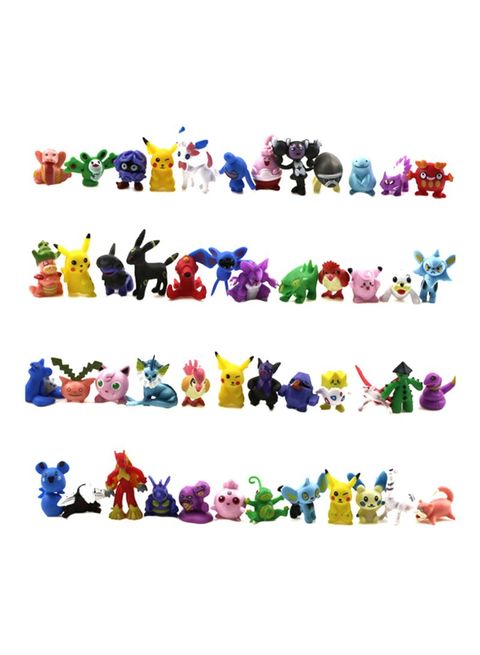 Buy Generic 144 Piece Pokemon Toy Mini Action Figures Online