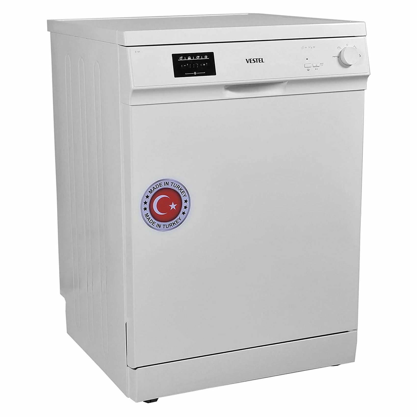 Buy Vestel Dry Set Dishwasher D141 White Online Shop Electronics