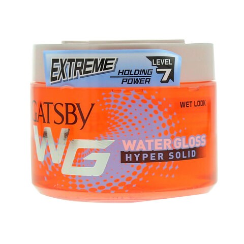 Gatsby Water Gloss Hyper Solid Red Hair Gel 300g