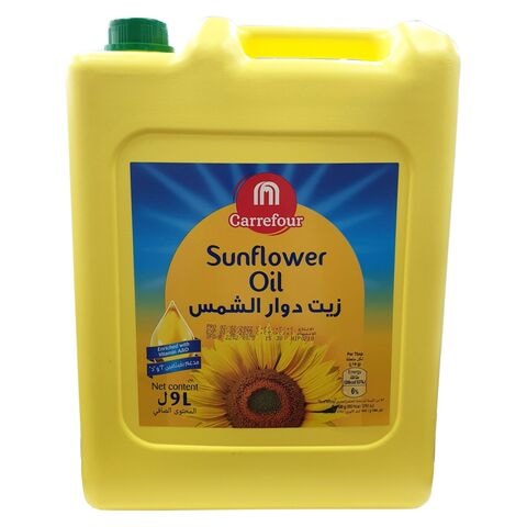 Carrefour Double Refined Sunflower Oil 9L
