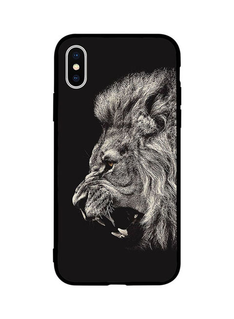 Theodor - Protective Case Cover For Apple iPhone X Roaring Lion