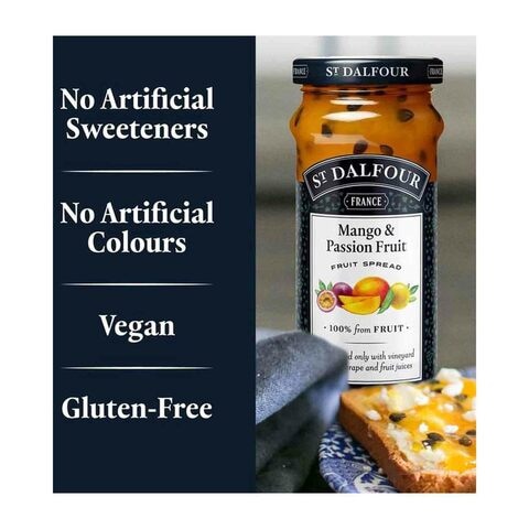 St. Dalfour Mango And Passion Fruit Spread 284g