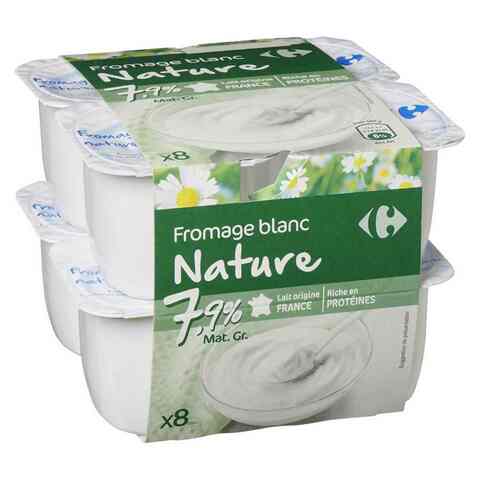 Carrefour Fresh Soft Cheese 40% Fat 100g&times;8