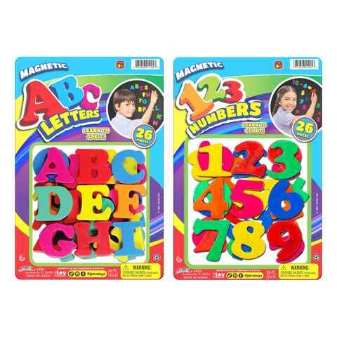 Ja-Ru Magnetic ABC Letters 1405 Multicolour Pack of 26 Online ...